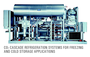 CO2 Cascade Refrigeration Systems for Freezing and other Cold Storage Applications