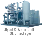 Glycol and Water Chiller Skid Packages